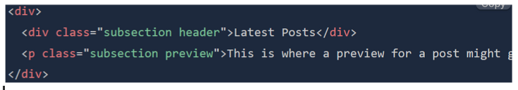 <p>The rule to share color: </p><p><span style="background-color: transparent;"><span>.subsection { border: 2px solid red; }</span></span></p>