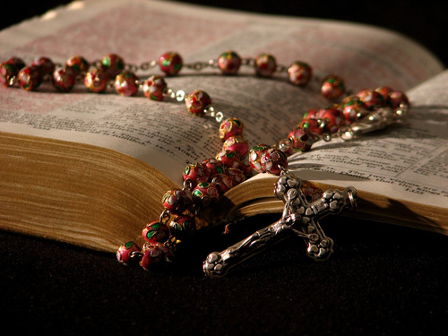 <p>(n.) the holy books of a particular religion</p>