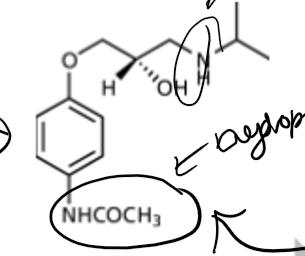 <p>reduce logP (want below 0), remove one aromatic ring, logP lowering group (acetamide and sulphonamide), add NHCOCH₃ to the bottom of the remaining ring to ncrease hydrophilicity </p>