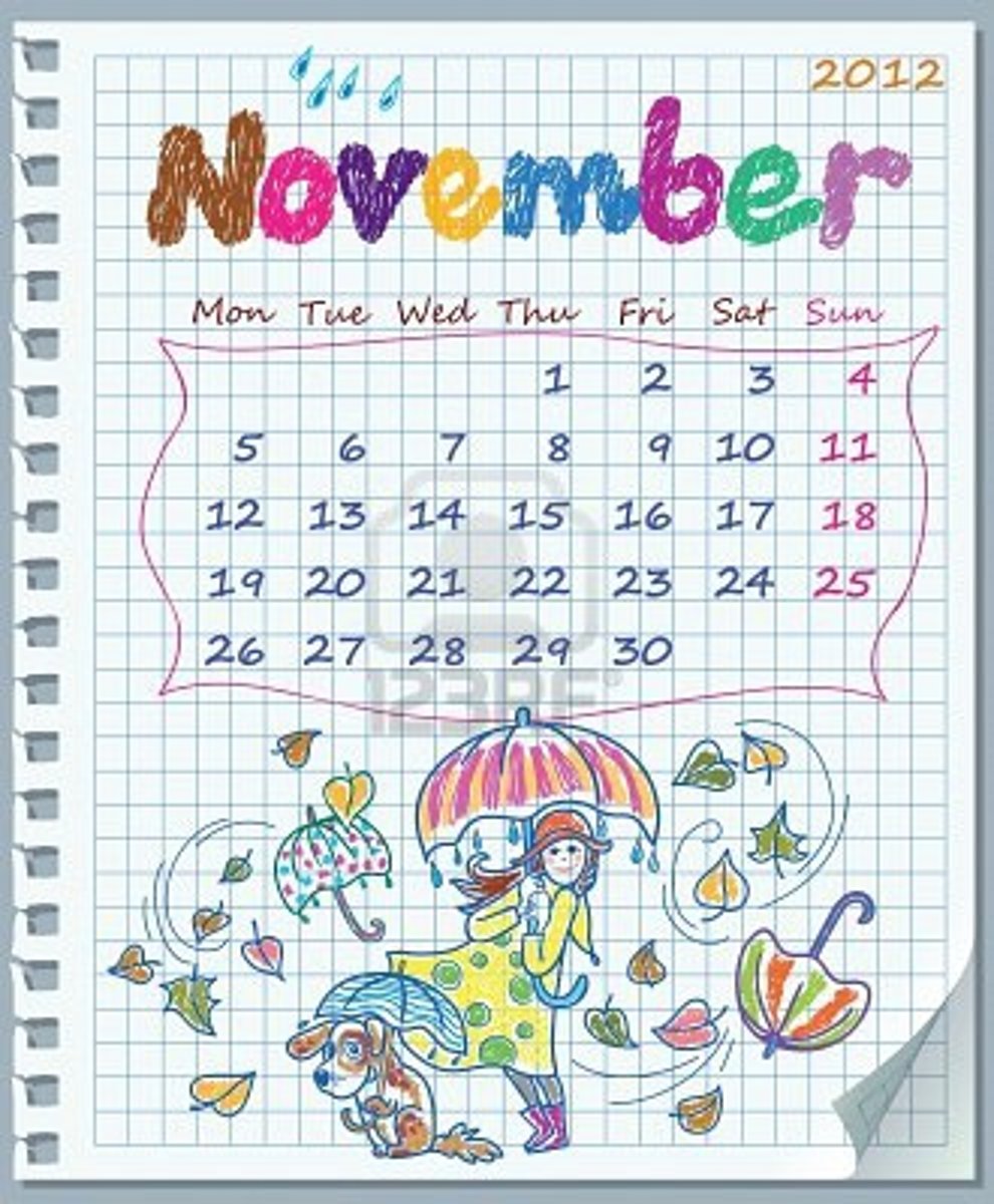 <p>November</p>