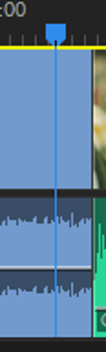 <p>Also known as the playhead, is an indicator which shows the user where they are on the timeline. It is used mainly in the Timeline panel but is also linked to the Program Monitor panel.</p>