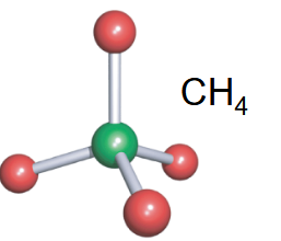 <p>-4 bonds</p><p>-no lone pairs</p>