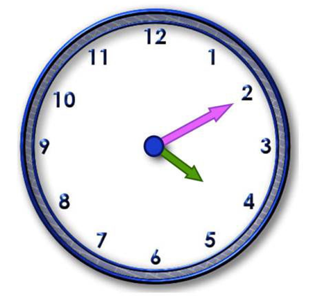 <p>It's 4:10</p>