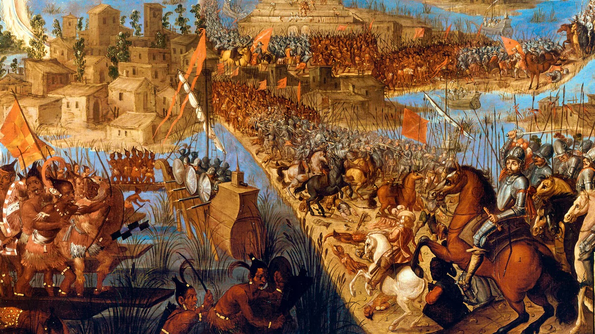 <p>Was a Conquistador and a key figure in European expansion that conquered the Aztec empire and claimed Mexico for the Spanish in the 16th Century.</p>