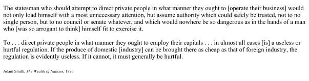 <p>Based on the passage and your knowledge, which of the following most likely explains how Adam Smith might react to the decision in McCulloch v. Maryland (1819) ?</p>