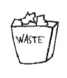 <p>wastebasket</p>