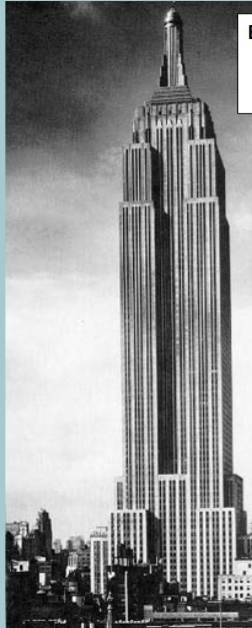 <p>Location: NYC, NY</p><p>Date: early 1900s (1928)</p><p>Builders: Shreve, Lamb, and Harmon</p>