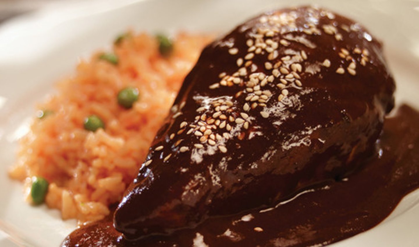 <p>spicy chocolate sauce</p>