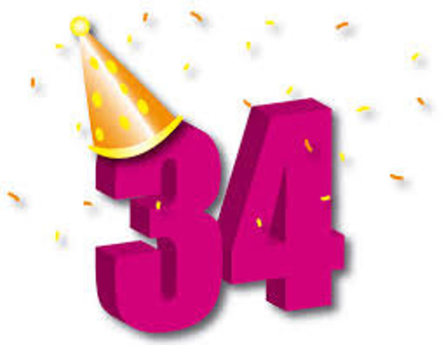 <p>34 (thirty-four)</p>