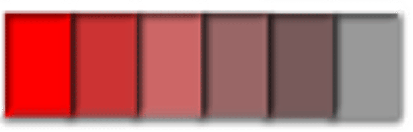 <p>mixing a color with grey</p>