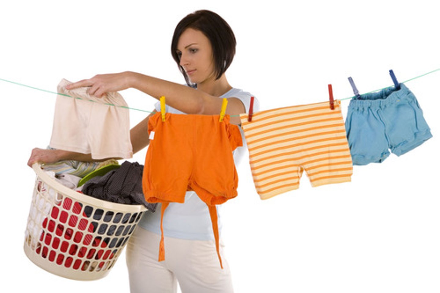 <p>to hang out the clothes to dry</p>