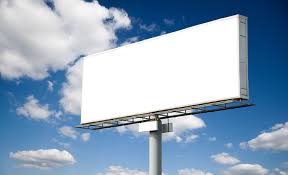 <p>рекламный щит</p>