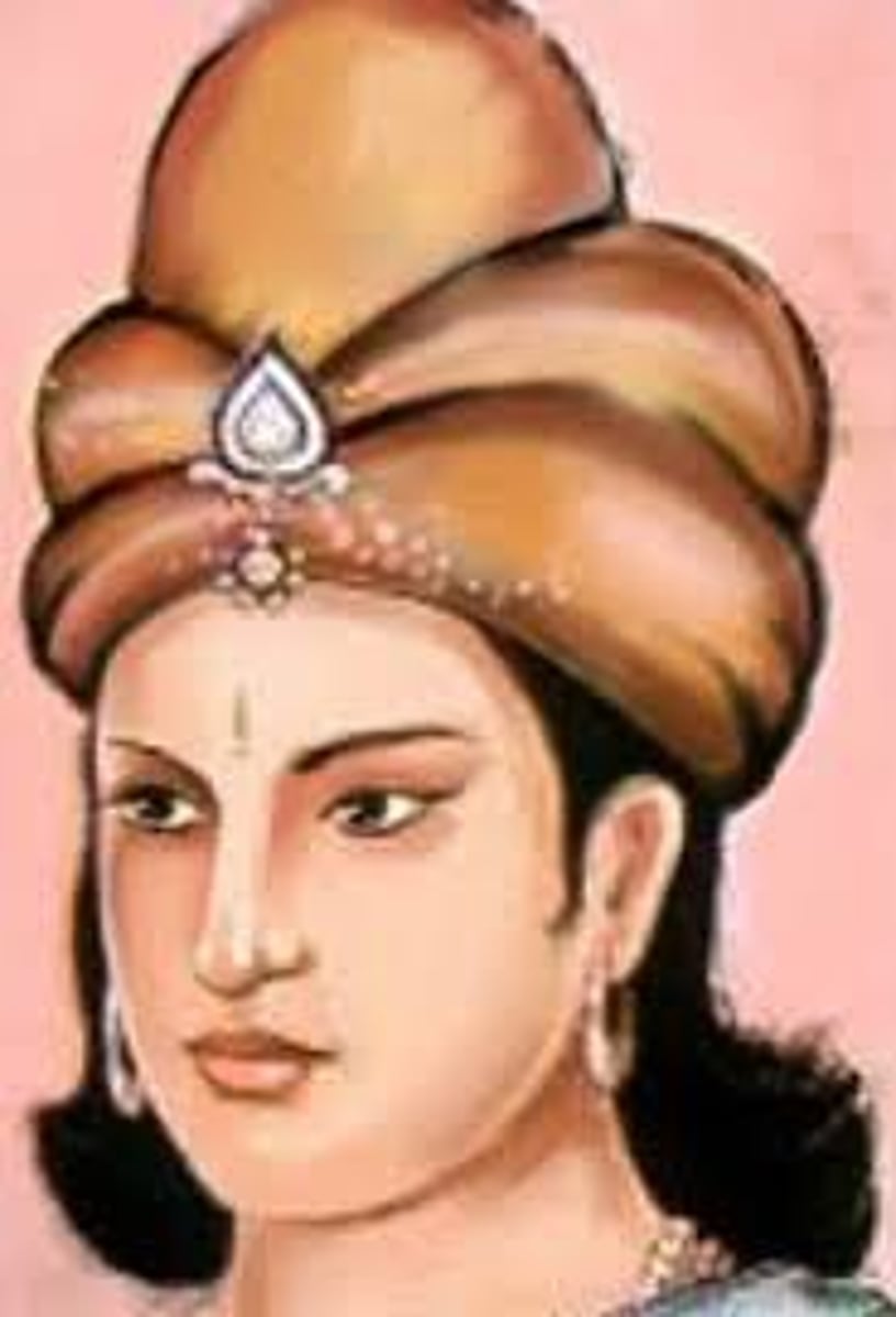 <p>Ruled the Maurya Empire who supported Buddhism and ruled the Empire at its height by building roads and irrigation systems to increase trade; his death sent the empire into decline.</p>