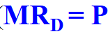 <p>The firm’s marginal revenue curve is the same as its demand curve. This implies that each additional unit sold increases total revenue by the price charged at that unit, reflecting the maximum price consumers are willing to pay. </p>