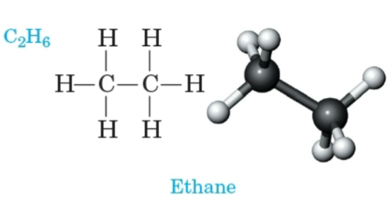 <p>An alkane with the molecular formula C2H6.</p>