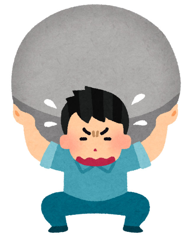 <p>Heavy or serious, often used to describe weight or a significant matter. </p>