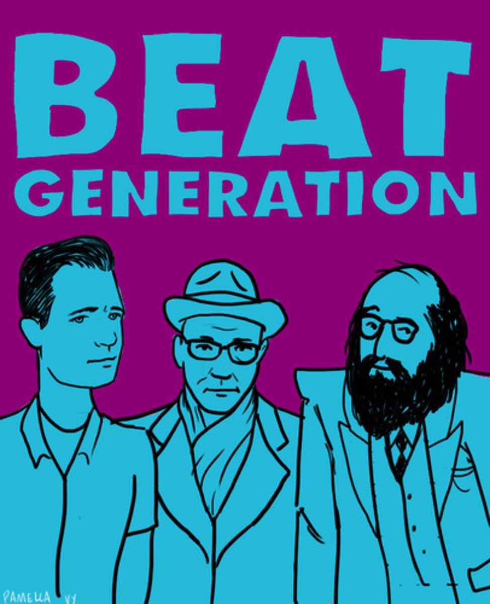 <p>Group highlighted by writers and artist who stressed spontaneity and spirituality instead of apathy and conformity (1950's)</p>