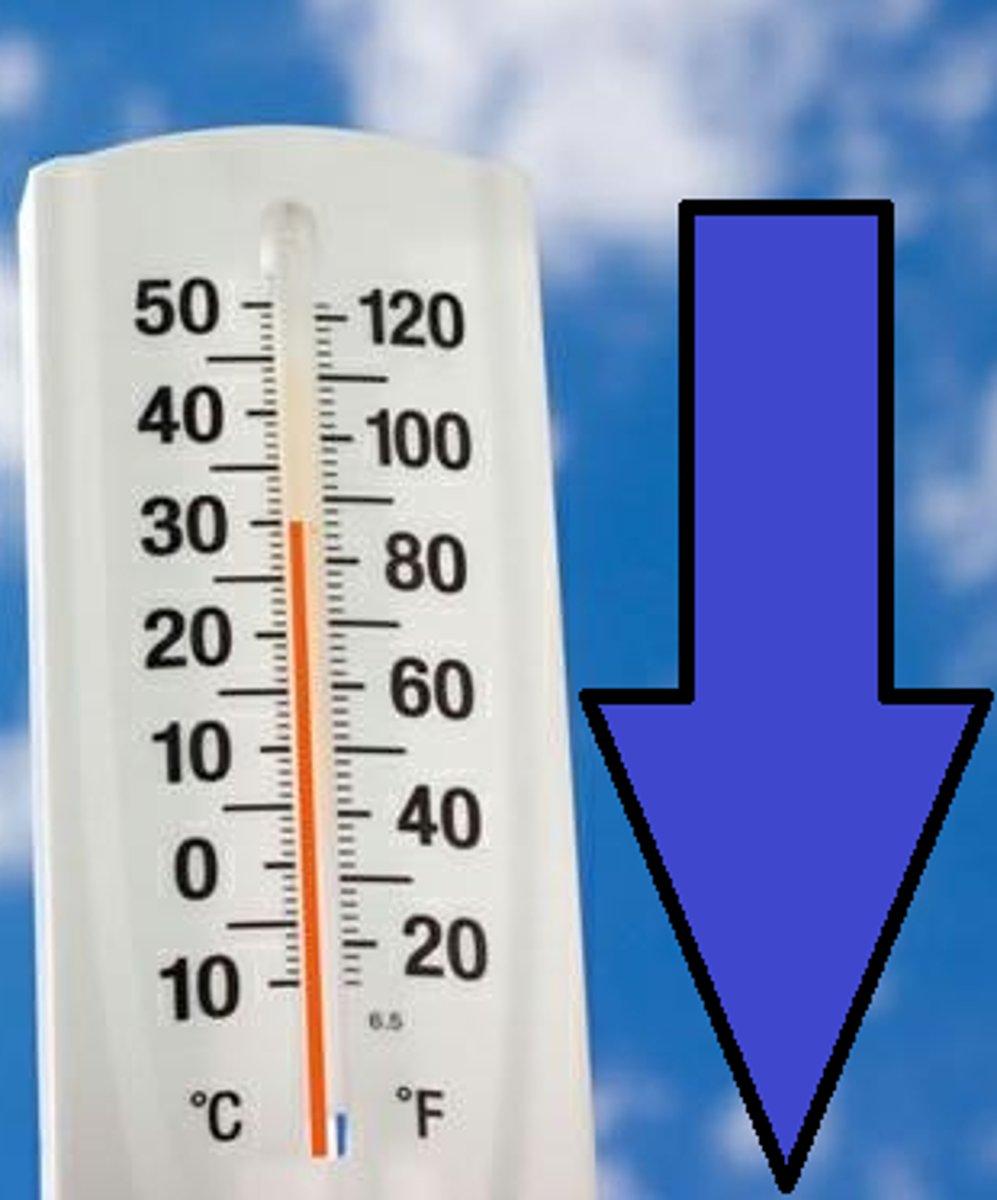 <p>さがる</p><p>hạ xuống, bị giảm đi</p><p>おんどが下がる</p><p>Nhiệt độ giảm xuống</p>