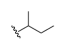 <p>three carbons, first with branch</p>