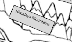 <p>Himalaya Mountains</p>