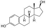- produced by the follicle
- initiates heat and ovulation (GnRH + LH surges)
- targets the hypothalamus and uterus
- is a steroid
