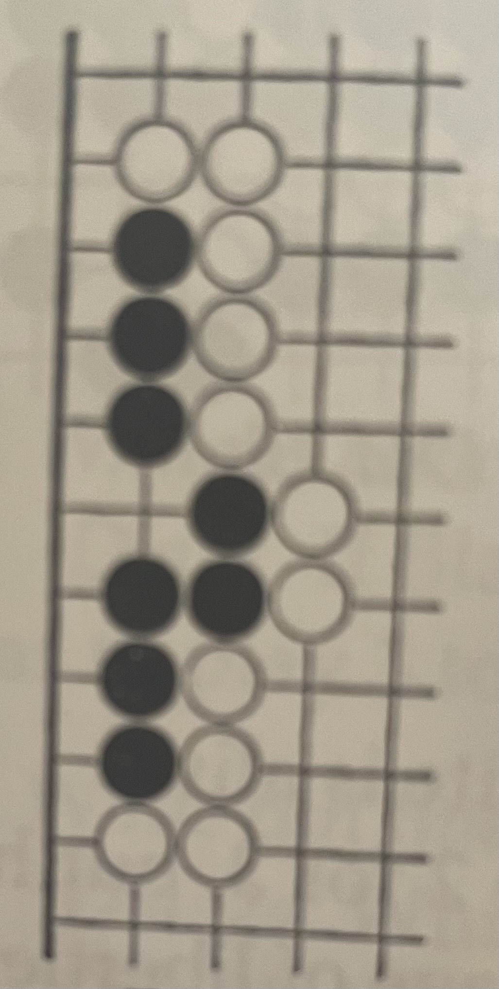 <p>One space notchers (edge)</p>