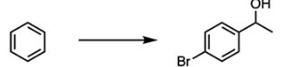 <p>Which set of reagents would accomplish the following chemical transformation?</p><p>&nbsp;<span><strong>A.&nbsp;1) CH<sub>3</sub>COCl, AlCl<sub>3</sub> 2) NaBH<sub>4</sub> 3) Br<sub>2</sub>, FeBr<sub>3</sub></strong></span></p><p><span><strong>B.&nbsp;1) CH<sub>3</sub>Cl, AlCl<sub>3</sub> 2) NaBH<sub>4</sub> 3) Br<sub>2</sub>, FeBr<sub>3</sub></strong></span></p><p><span><strong>C.&nbsp;1) Cl<sub>2</sub>, AlCl<sub>3</sub> 2) NaOH 3) Br<sub>2</sub>, FeBr<sub>3</sub></strong></span></p><p><span><strong>D.&nbsp;1) CH<sub>3</sub>COCl 2) NaOH 3) Br<sub>2</sub>, FeBr<sub>3</sub></strong></span></p><p><span><strong>E.&nbsp;1) CH<sub>3</sub>COCl 2) NaBH<sub>4</sub> 3) Br<sub>2</sub>, FeBr<sub>3</sub></strong></span></p>