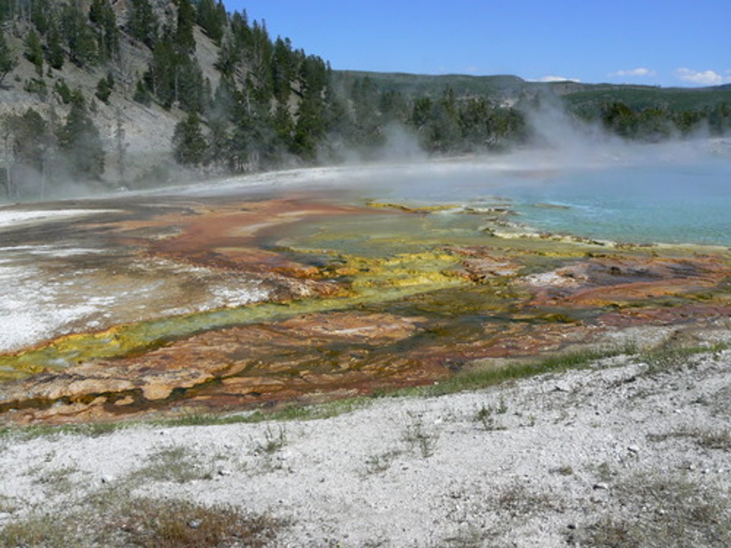 <p>When rock sediment is moved and builds up at a new location by water or ice.</p>