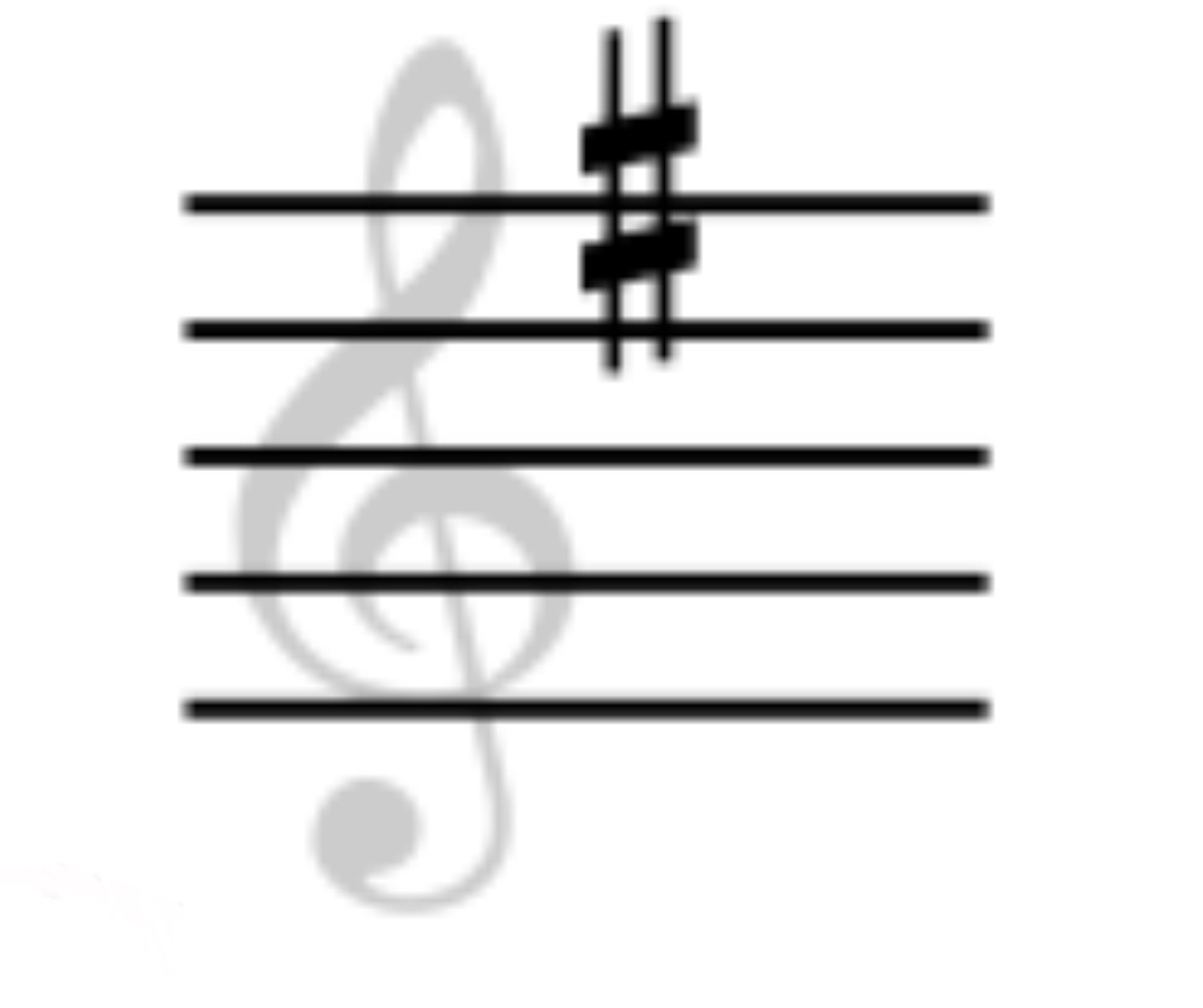 <p>What note is the sharp and which scale has this sharp?</p>