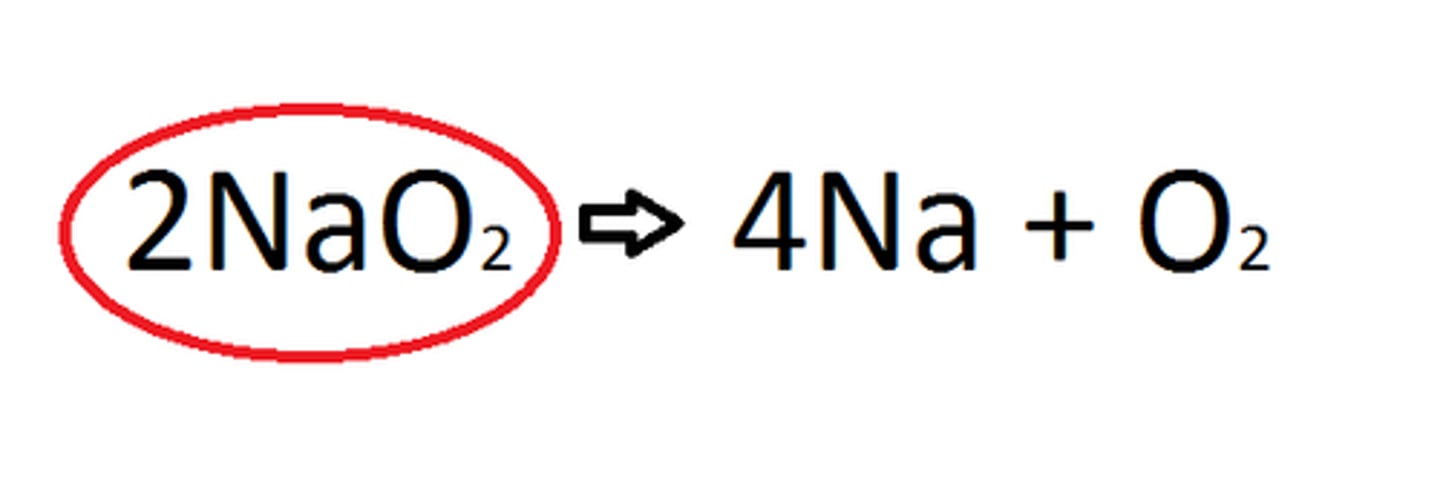<p>A starting material in a chemical reaction. On the left side of a chemical equation.</p>
