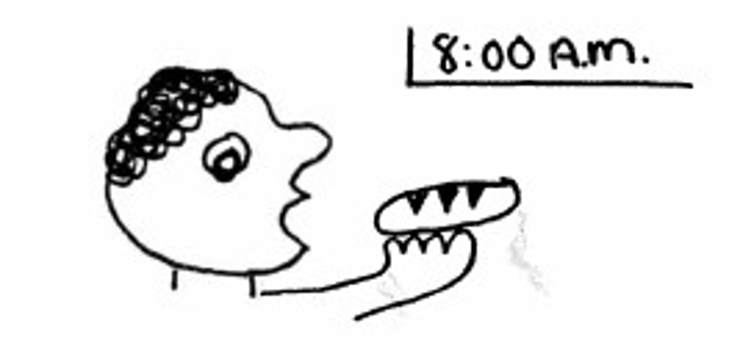 <p>to eat breakfast</p>