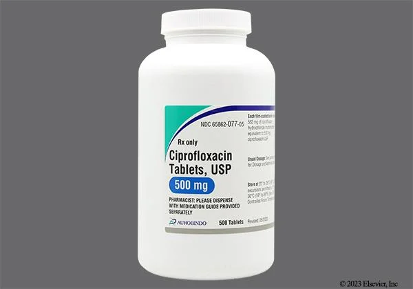 <p>Ciprofloxacin (oral)</p>