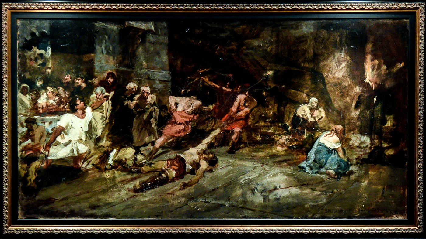 What is the title and movement, and who is the painter of the painting?