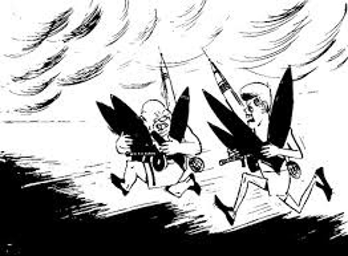 <p>cuộc chạy đua vũ trang, EX: Many countries are participating in an AI arms race to develop superior technologies.</p>