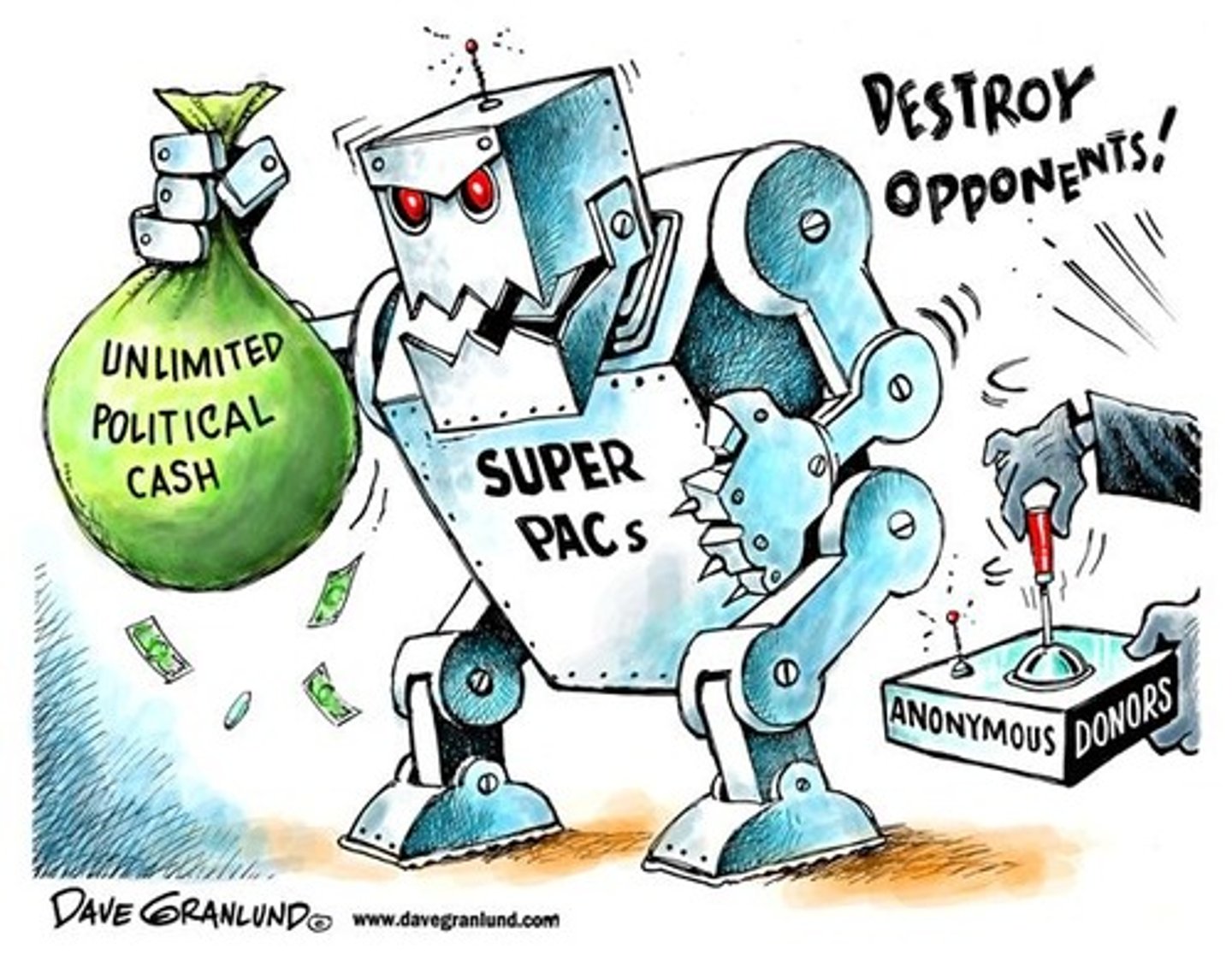 <p>A 2010 decision by the United States Supreme Court holding that independent expenditures are free speech protected by the 1st Amendment and so cannot be limited by federal law. Leads to creation of SuperPACs & massive rise in amount of third party electioneering (Citizens for a Better Tomorrow, Tomorrow)</p><p>A good example of conservative activism</p>