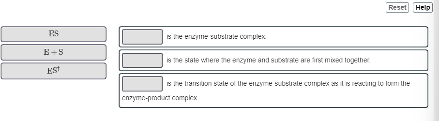 Define what is meant by the following species.

**Match the species in the left column to the appropriate blanks in the sentences on the right.**