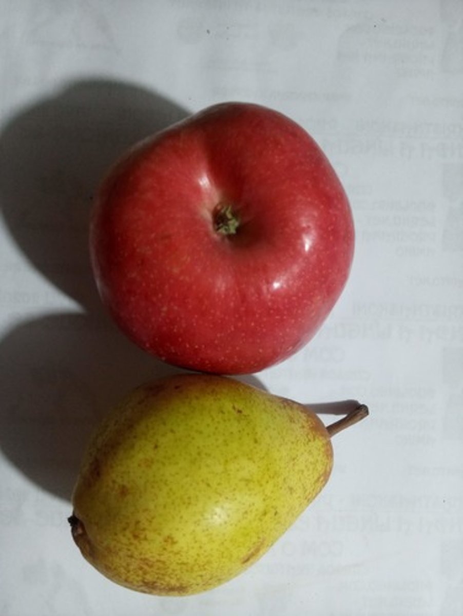 <p>QUE FRUTAS VOCÊ PREFERE. EU PREFIRO PERA E MAÇÃ.</p>