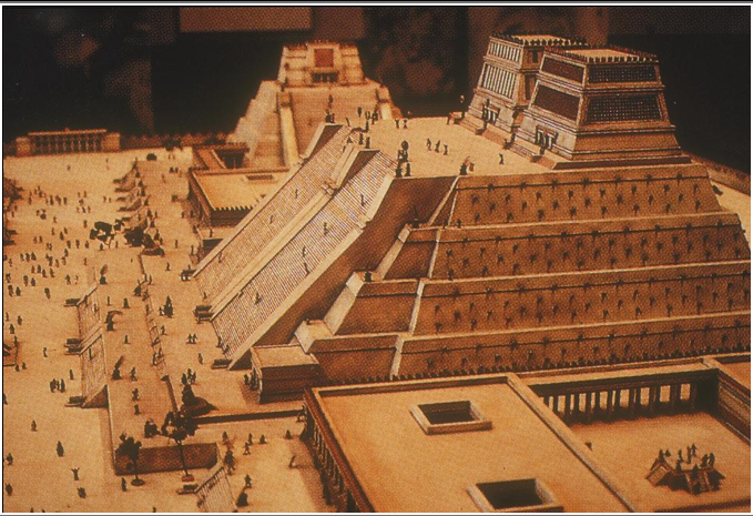 <p>Aztec, The Great Temple,<strong> c. 1400-1500</strong></p>