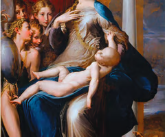 <p><em>Madonna of the Long Neck</em></p>