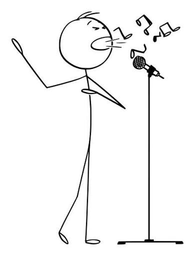 <p>Usted cantó</p><p>Usted canto ayer.</p><p>Some of my friends like to sing.</p>