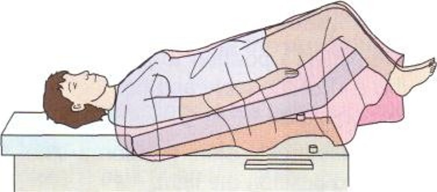 <p>used for surgical procedures of pelvis and abdomen</p>