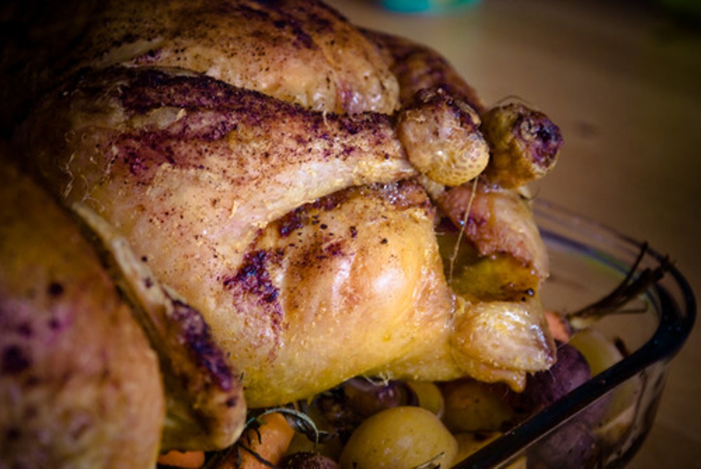 <p>(roast) chicken</p>