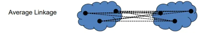 <p>the average distance between pairs</p>