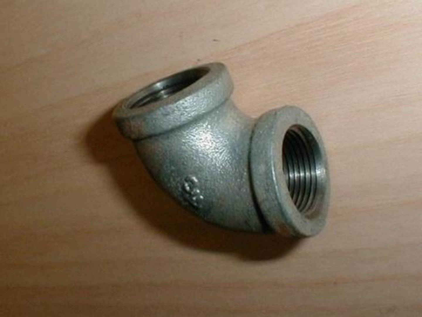 <p>making a 90 degree turn with a pipe</p>