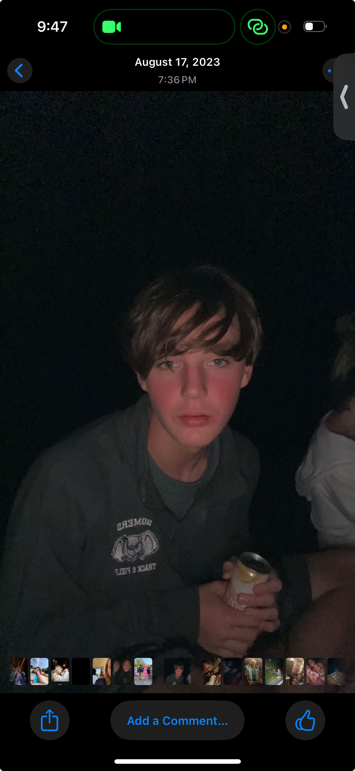 <p>tag along of the group, same grade as Kathryn but older than her, lives in Somers ny, has a gf that is very pretty</p>