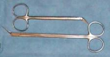 <p><span style="font-family: Calibri">Fine scissors used for creating  incisions in blood  vessels.</span></p>