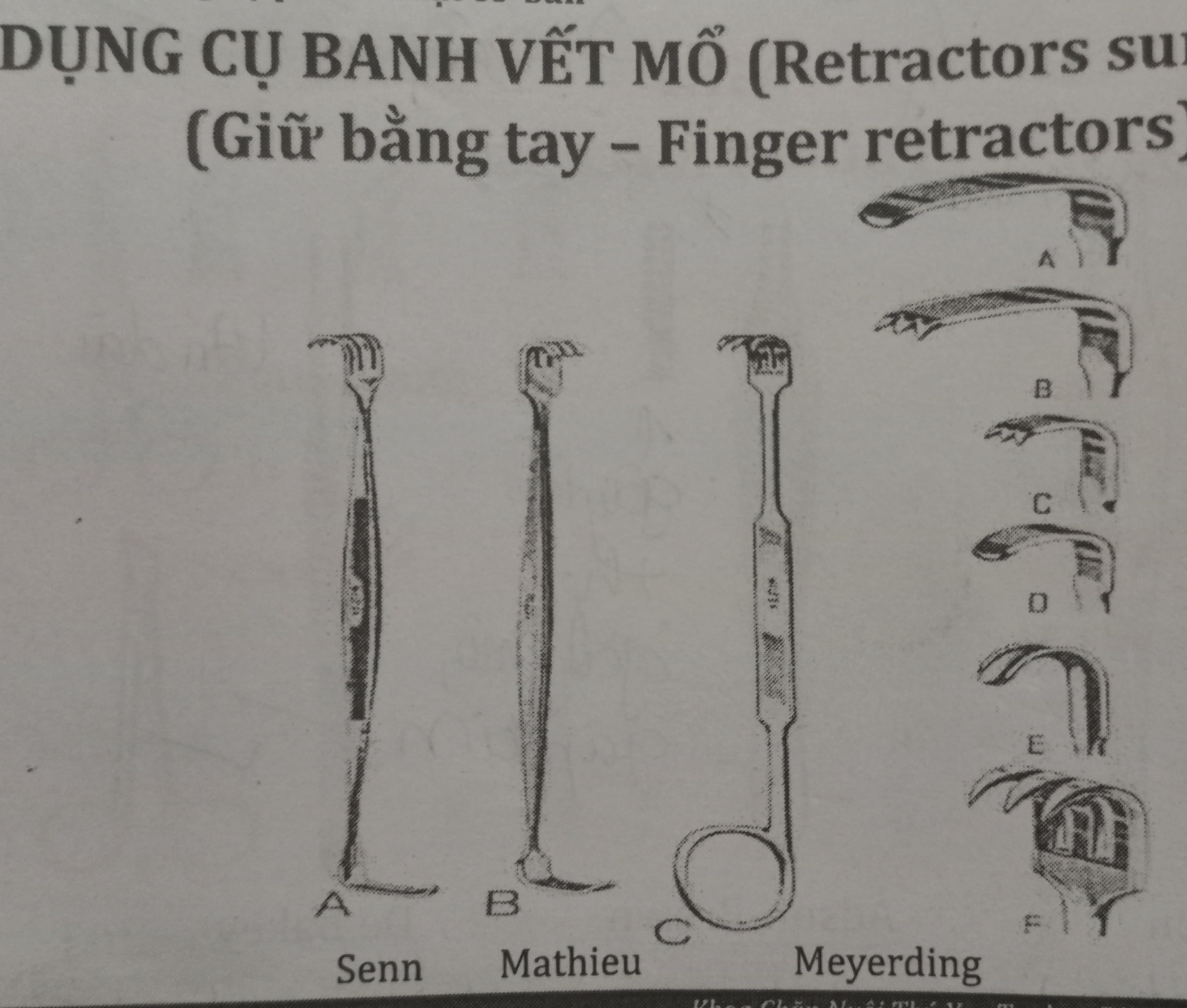 <p>Dụng cụ banh vết mổ</p>