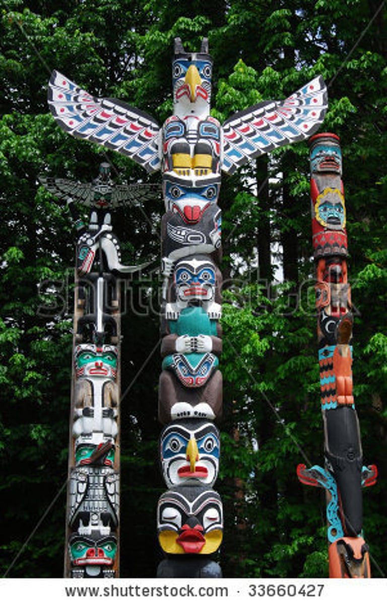<p>DEFINITION</p><p>Dense population in an abundance of natural resources with dense woods and fishing. There were many distinct groups who controlled small territories and spoke different languages. Stratified societies ruled by wealthy families who nurtured strong warrior traditions to maintain control of their territories. Included the Chinooks; sophisticated fishing using dugout, ocean-going canoes; matriarchal, totem poles</p>