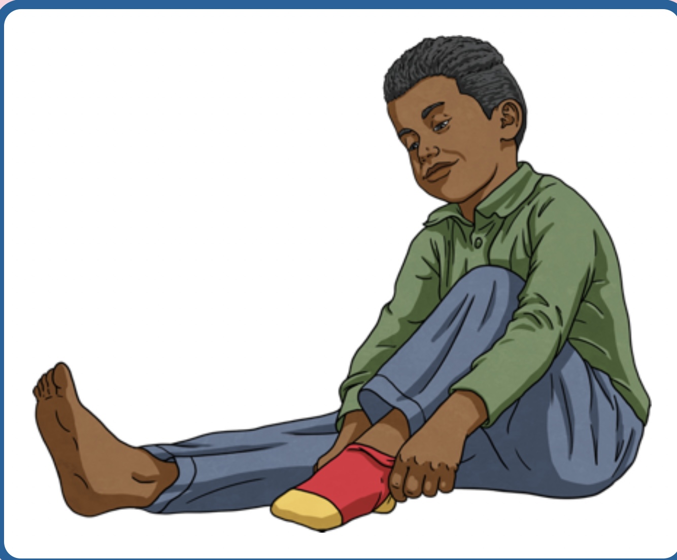 <p>Одеться</p>