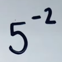 <p>Simplify negative exponent</p>